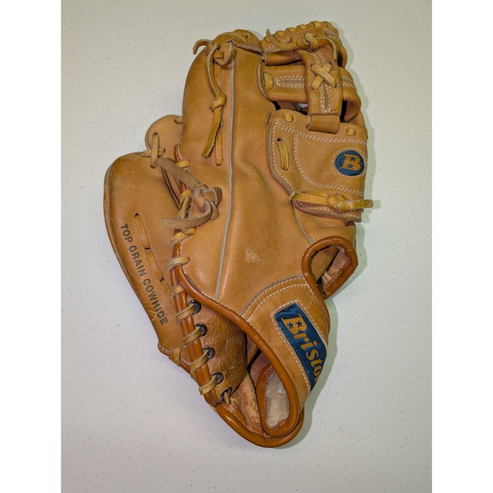 Bristol Baseball Glove Left Hand Glove B4484 Top Grain Cowhide Cork Tone Taiwan View 2